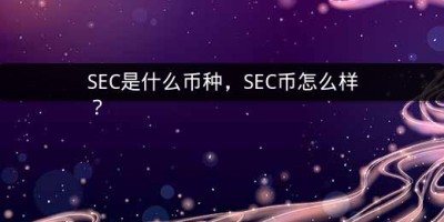 SEC是什么币种，SEC币怎么样？