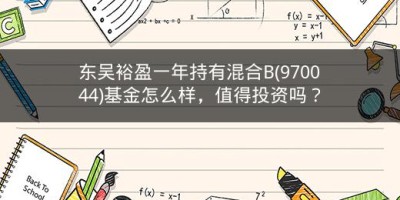 东吴裕盈一年持有混合B(970044)基金怎么样，值得投资吗？