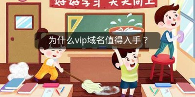 为什么vip域名值得入手？