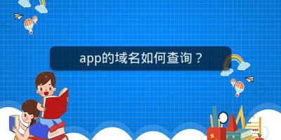 app的域名如何查询？